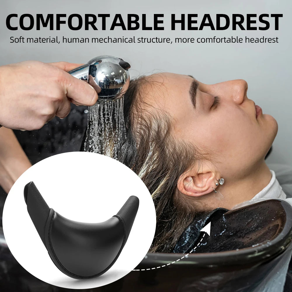 Salon Hair Washing Sink Neck Rest Pillow Spa Silicone Cushion Hairdressing Barbershop Accessories