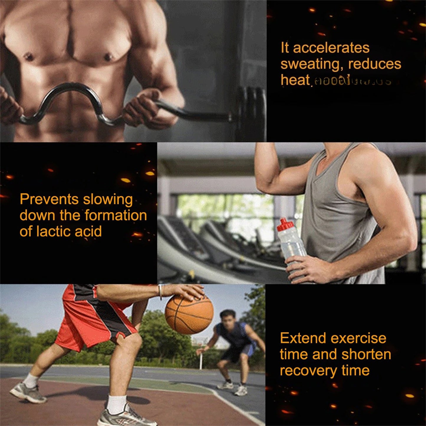 Abdominal muscle cream, vest line, fitness shaping cream, oil release, sweat wicking exercise, strengthening muscles